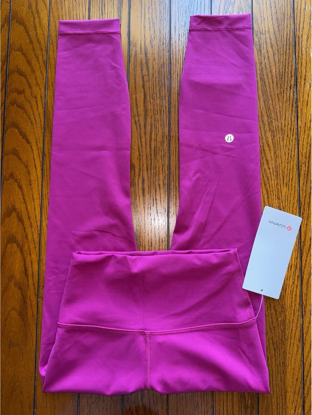 Lululemon Wunder Train High Rise 25โ Magenta Purple Size 4 NWT